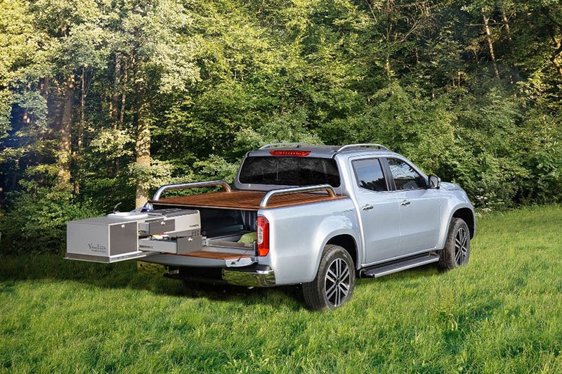 Mercedes-Benz X Class: Nhà di động cho người mê xe dịch